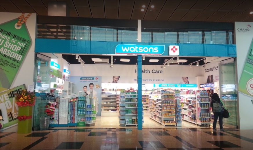 Search &amp; Book | Watsons Singapore (Terminal 3 Checkin) | Pharmacy in
